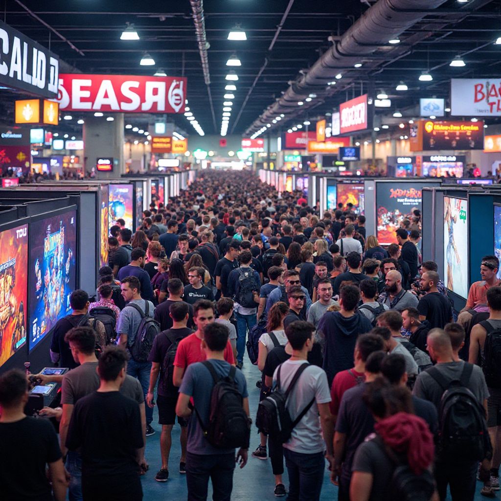 Expo Floor Crowds